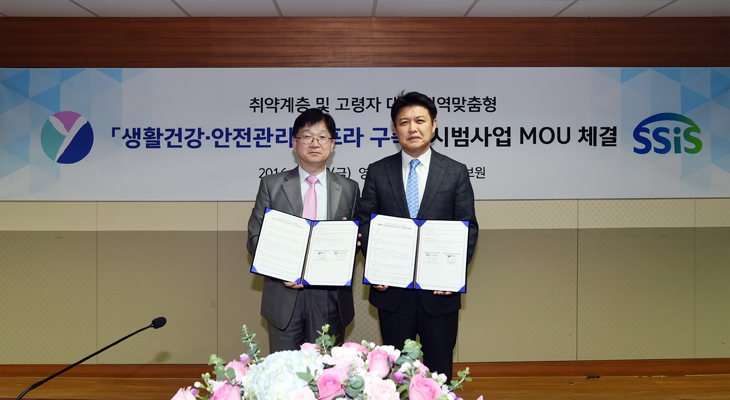  2016년 11월 18일 사회보장정보원과 영덕군의 MOU 체결이 진행되었다. 
