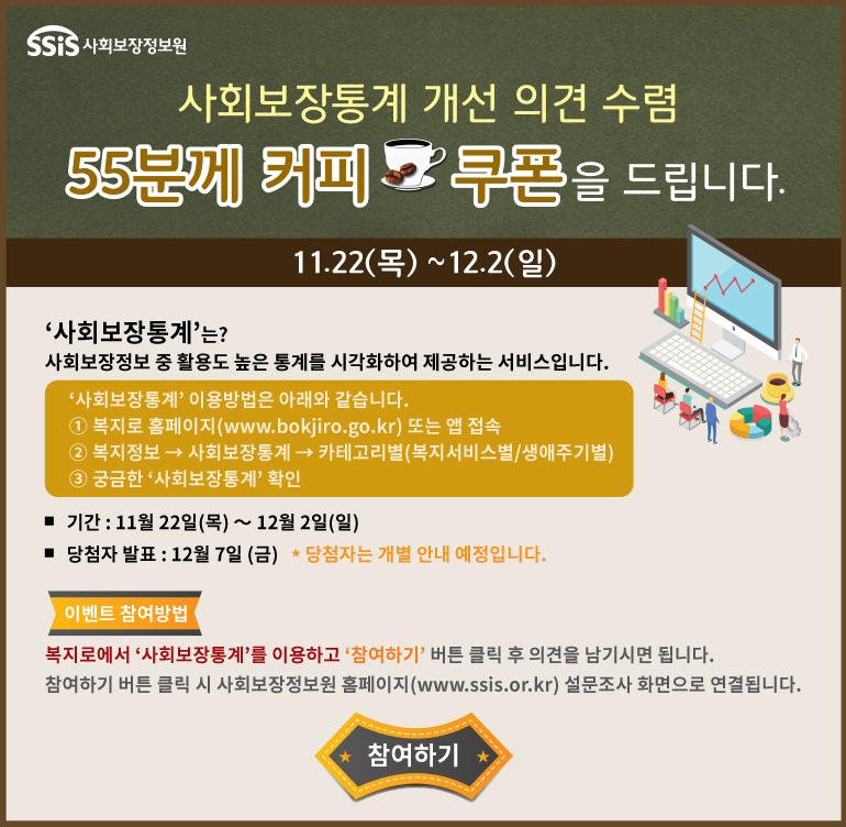 사회보장통계 개선 의견 수렴