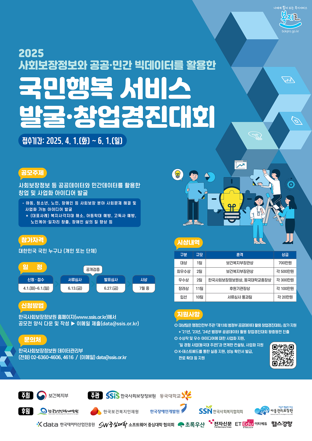 2025 국민행복 서비스 발굴·창업경진대회